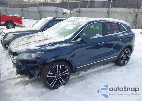 2017 Lincoln Mkc Reserve z USA, uszkodzony, nr VIN 5LMTJ3DH2HUL34524